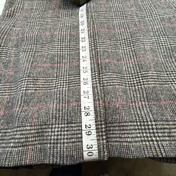 VTG Barrister Men's 100% Camel Hair Sport Coat Blazer 38S Glenplaid Jacket Black - Picture 9 of 10